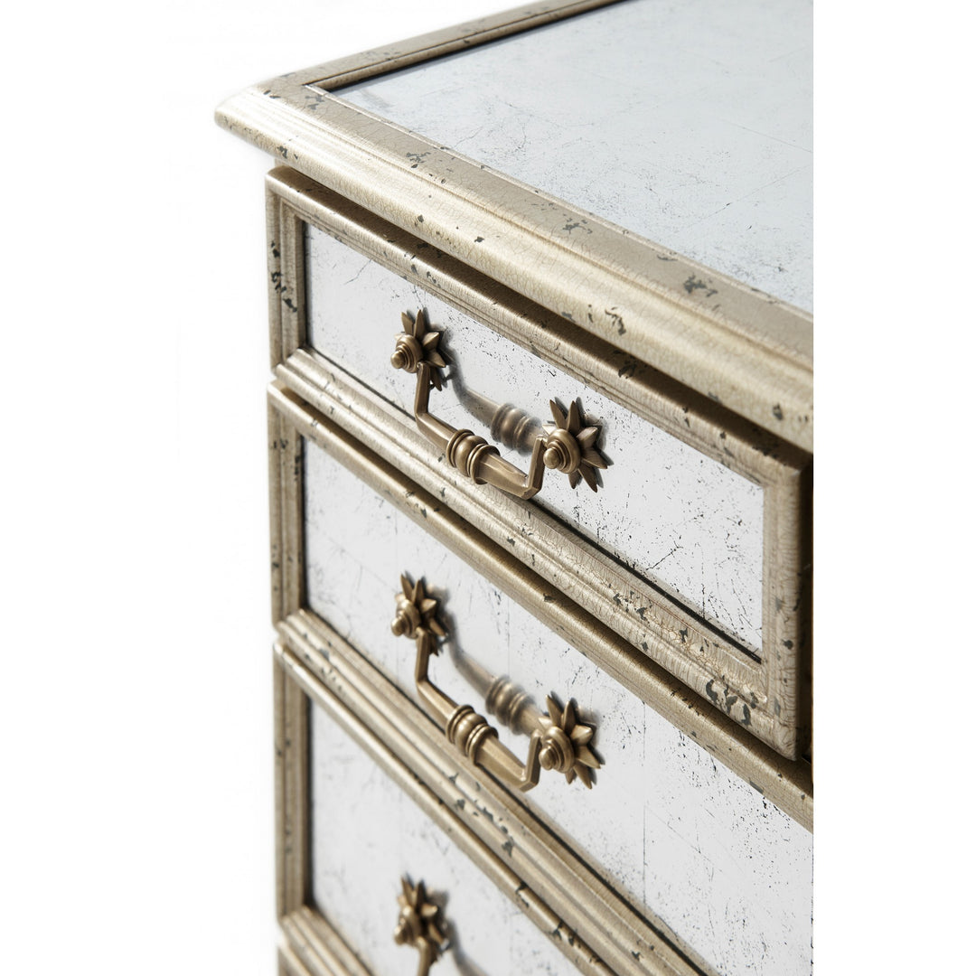 Small Starlight Nightstand - Theodore Alexander - AmericanHomeFurniture