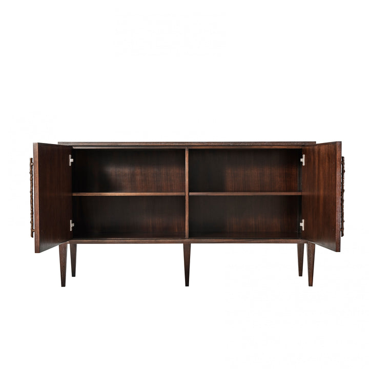 Burnet II Cabinet - Theodore Alexander - AmericanHomeFurniture