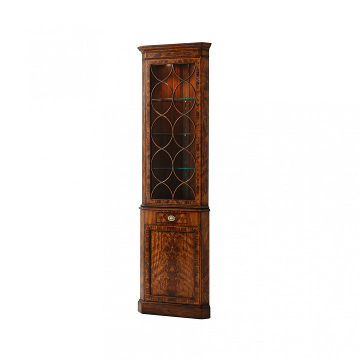 Corner Cabinet of Georgian England