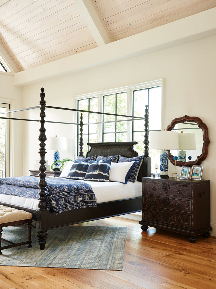 American Home Furniture | Tommy Bahama Home - Kingstown Sovereign Poster Bed