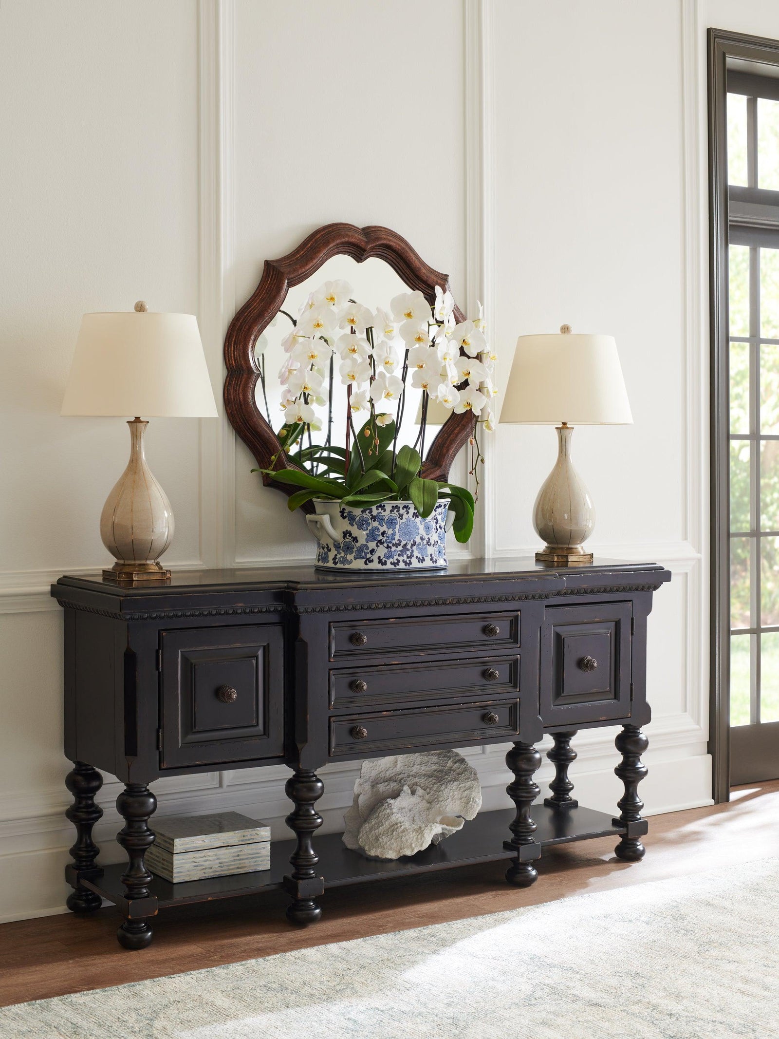 Tommy Bahama Home Kingstown Regiment Huntboard CABINETS