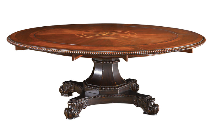 American Home Furniture | Tommy Bahama Home  - Kingstown Bonaire Round Dining Table