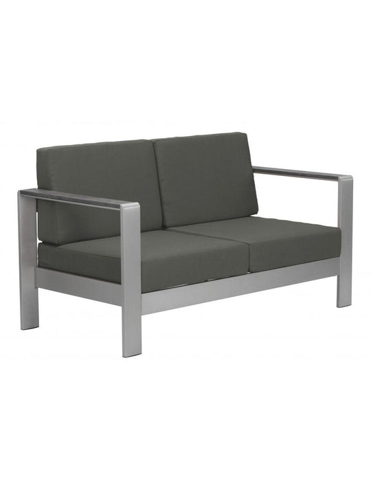 Zuo Cosmopolitan Sofa Gray OUTDOOR SOFAS + SECTIONALS