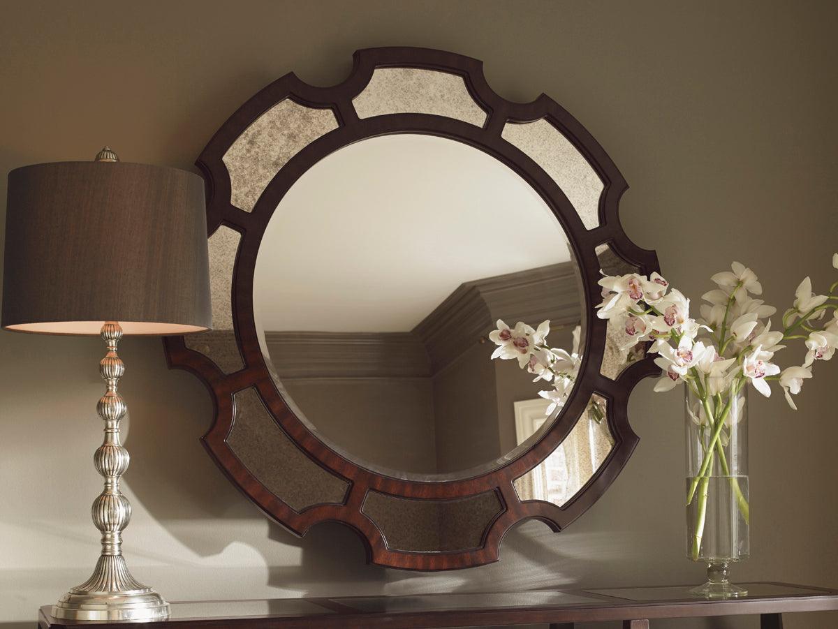 Lexington Kensington Place Del Mar Round Mirror WALL MIRRORS