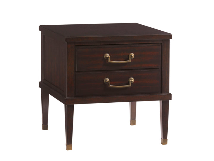 American Home Furniture | Lexington  - Kensington Place Chandler Drawer Lamp Table