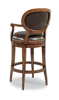 Woodbridge Oval Back Swivel Counter Stool BAR STOOLS + COUNTER STOOLS
