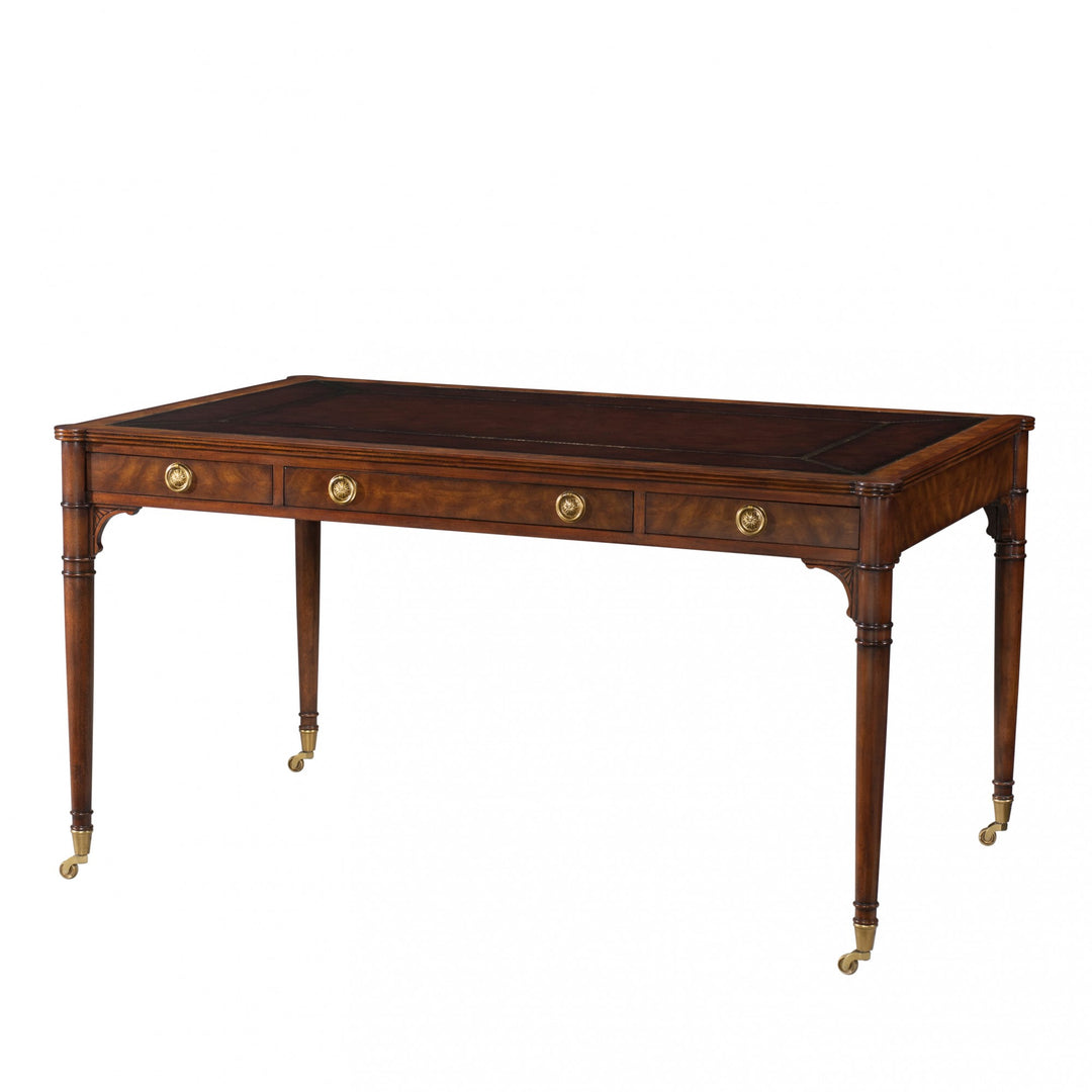 A Man of Letters Writing Table - Theodore Alexander - AmericanHomeFurniture