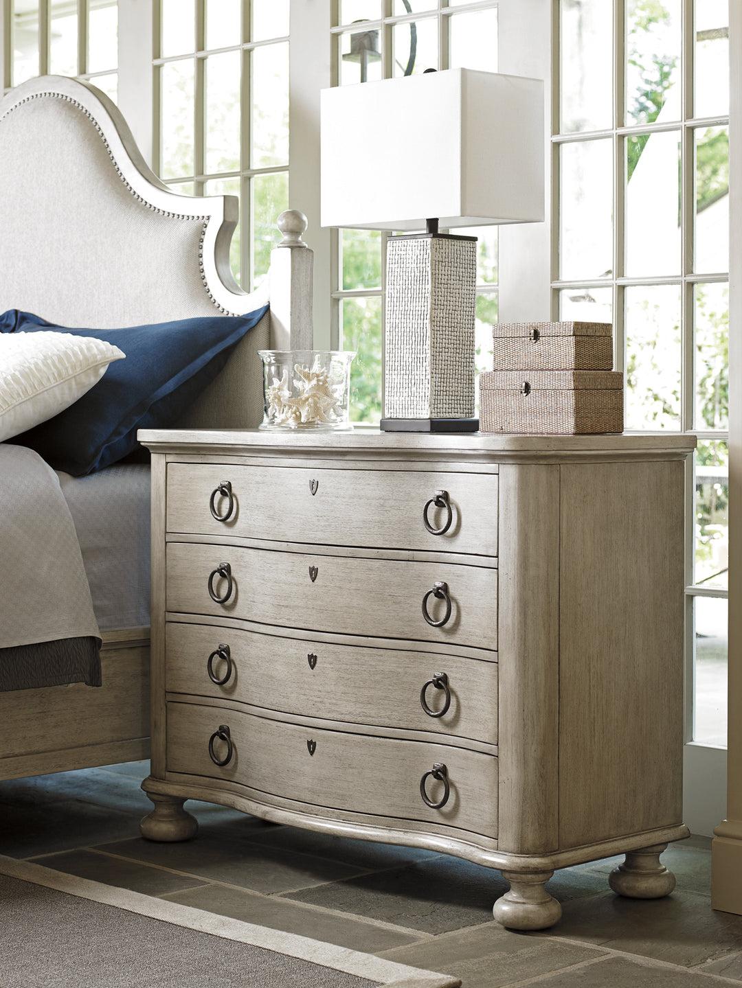 American Home Furniture | Lexington  - Oyster Bay Bridgeport Bachelors Chest