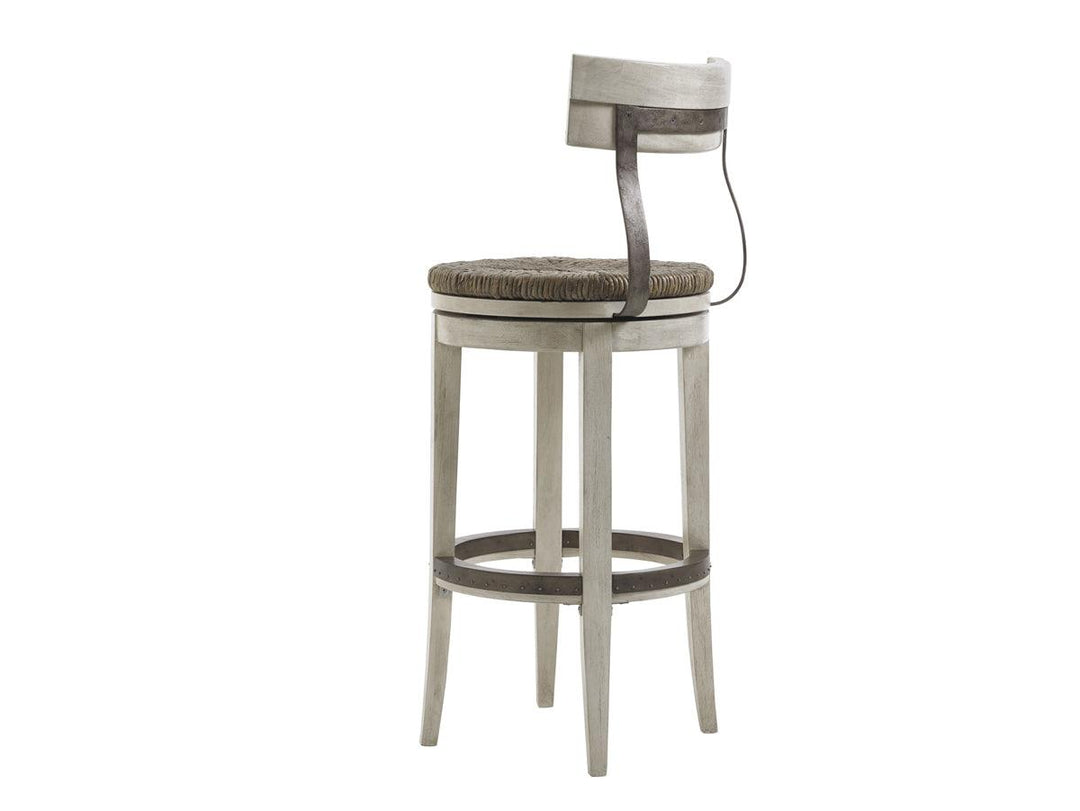Oyster Bay Merrick Swivel Bar Stool - AmericanHomeFurniture
