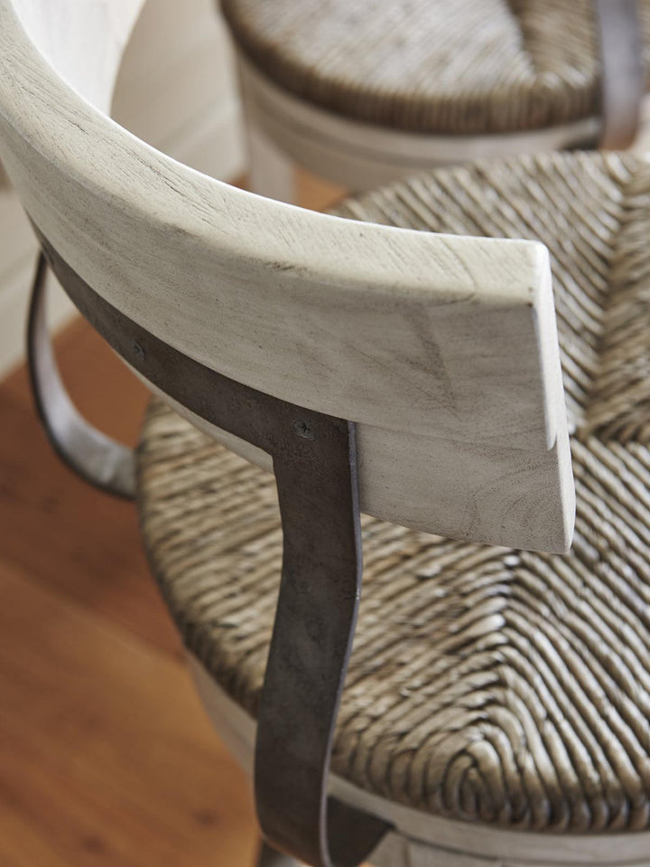 Oyster Bay Merrick Swivel Bar Stool - AmericanHomeFurniture