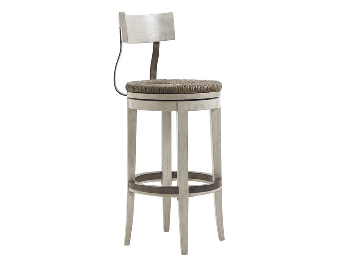 Oyster Bay Merrick Swivel Bar Stool - AmericanHomeFurniture