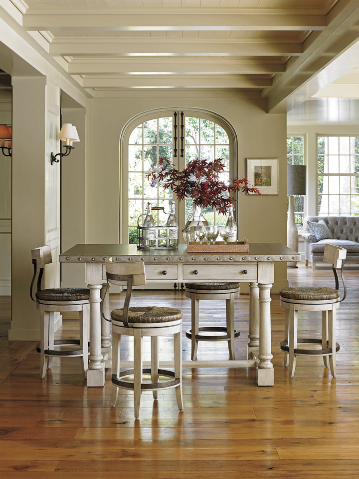 American Home Furniture | Lexington  - Oyster Bay Hidden Lake Bistro Table