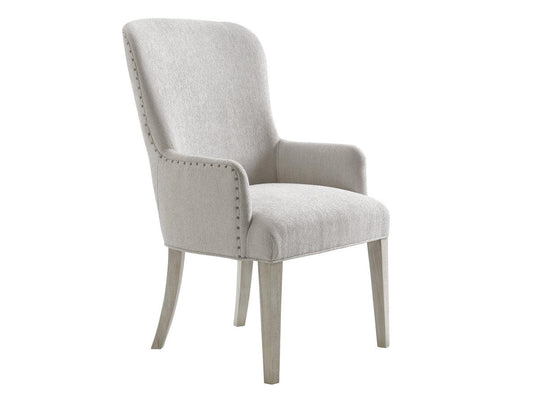 Lexington Oyster Bay Baxter Upholstered Arm Chair - Set of 2 DINING CHAIRS