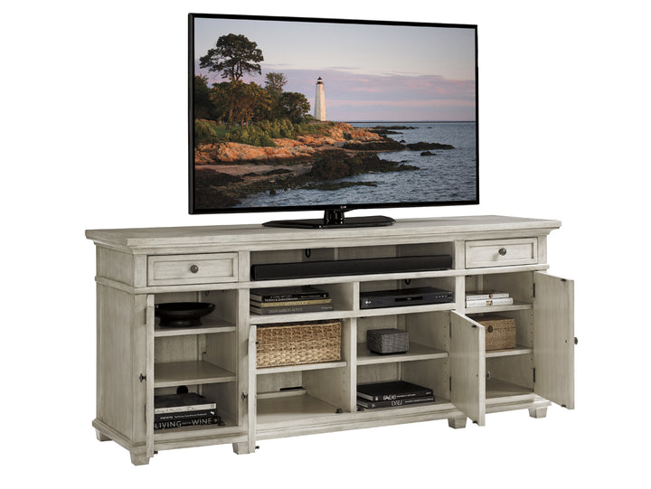 American Home Furniture | Lexington  - Oyster Bay Kings Point Large Media Console