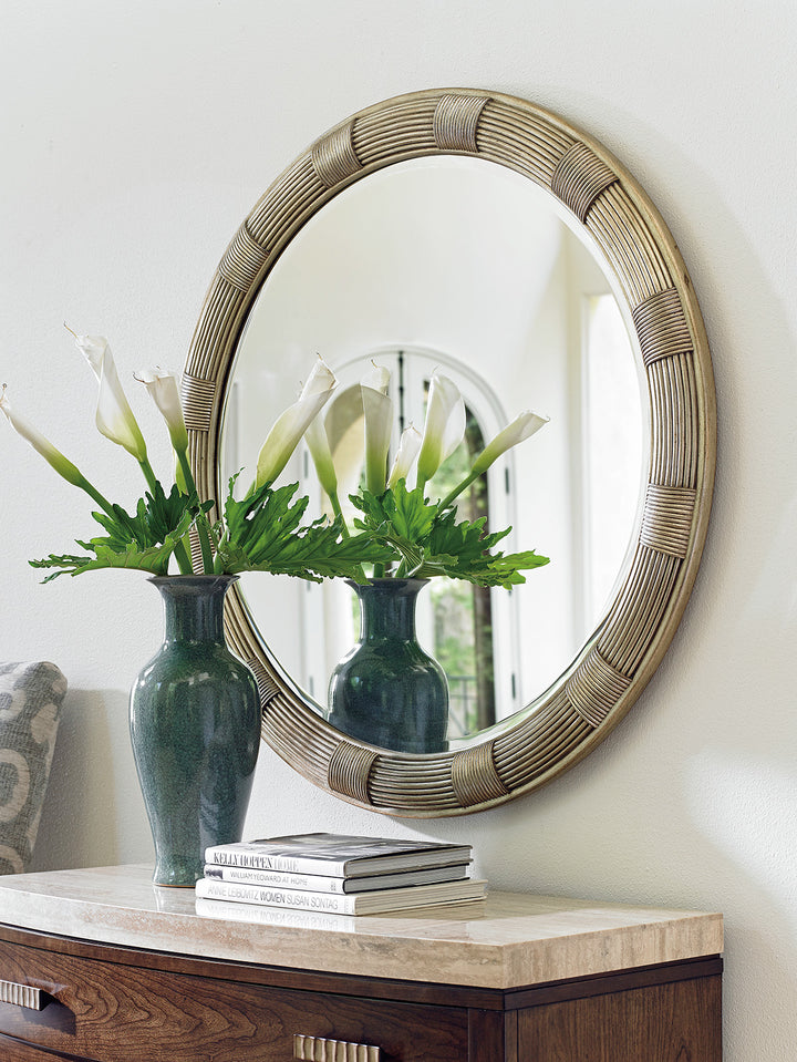 American Home Furniture | Lexington  - Laurel Canyon Beverly Round Mirror