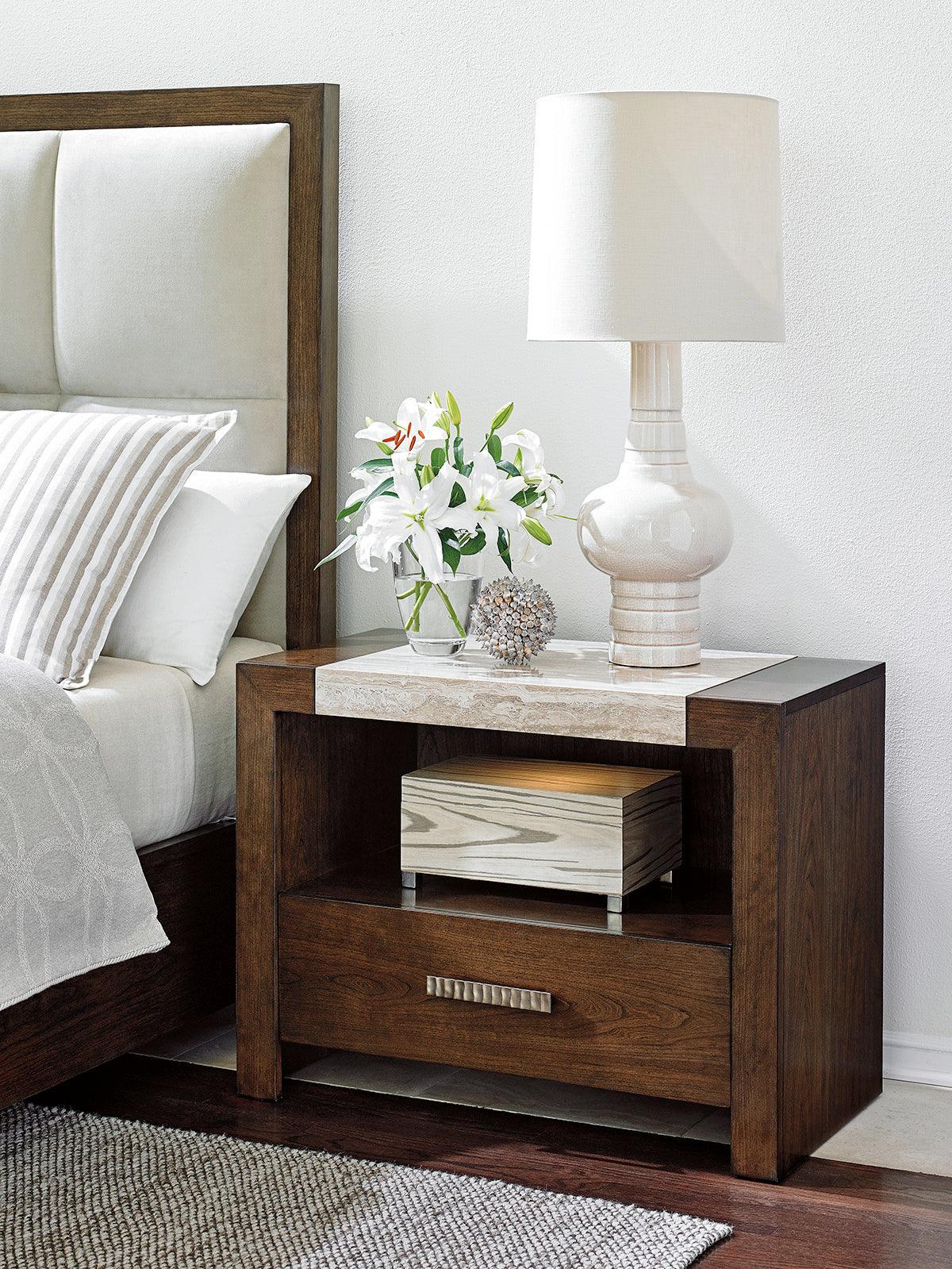 Lexington Laurel Canyon Graysby Night Table NIGHTSTANDS