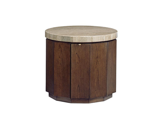 Lexington Laurel Canyon Glendora Drum Table ACCENT TABLES
