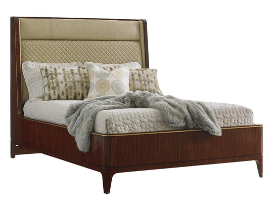 Lexington Take Five Empire Upholstered Platform Bed BEDS