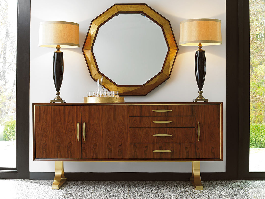American Home Furniture | Lexington  - Take Five Savoy Round Mirror