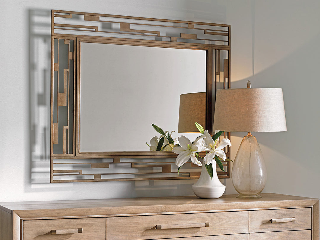 American Home Furniture | Lexington  - Shadow Play Studio Metal Mirror