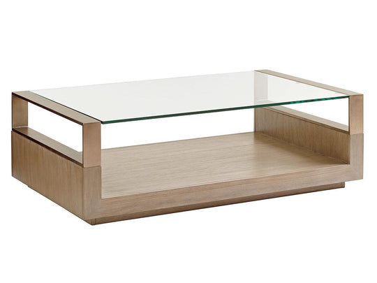 Lexington Shadow Play Center Stage Rectangular Cocktail Table COFFEE TABLES