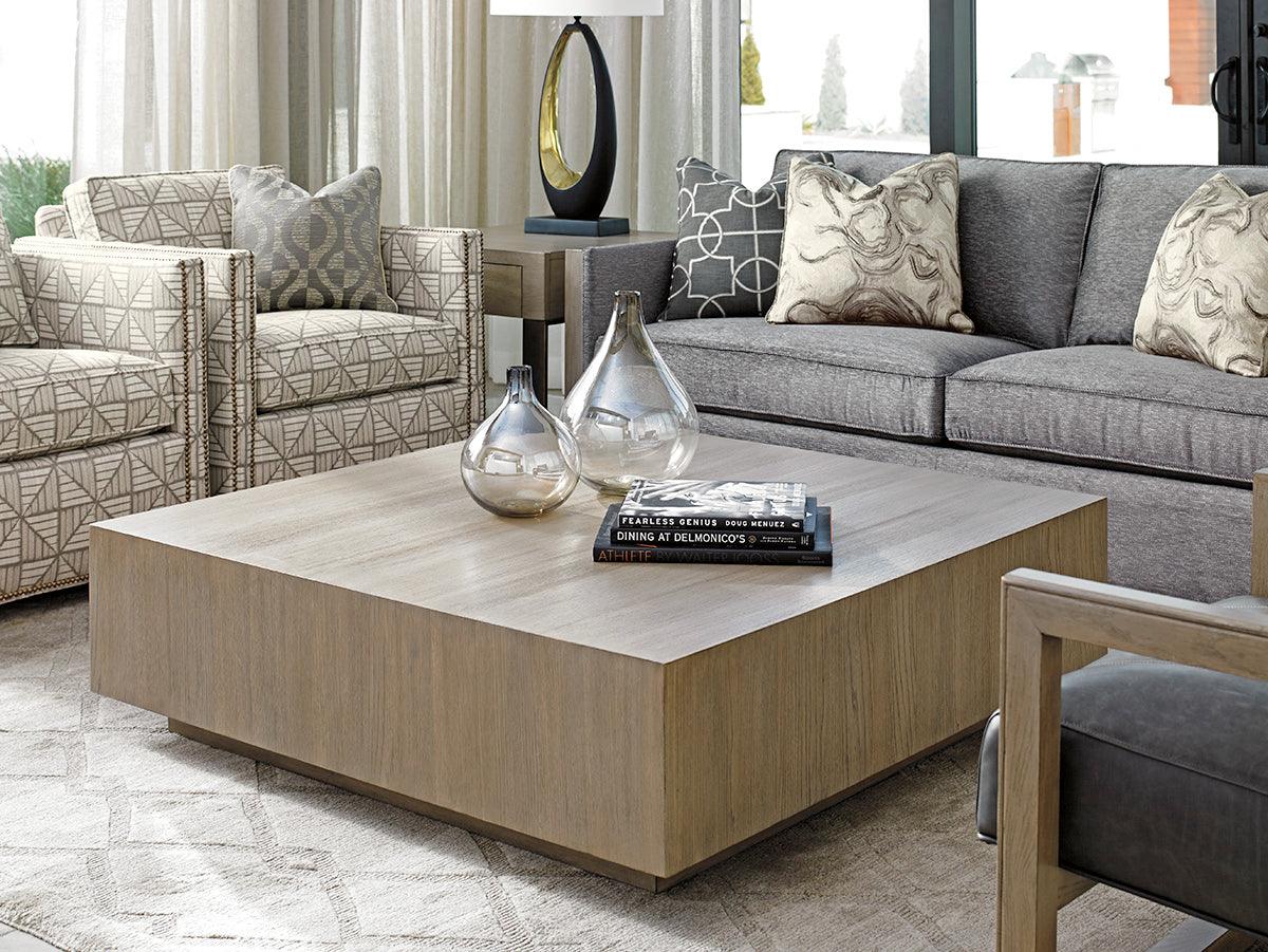 Lexington Shadow Play Tatum Square Cocktail Table COFFEE TABLES