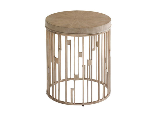 Lexington Shadow Play Studio Round Accent Table ACCENT TABLES