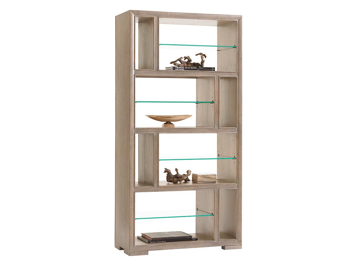 Lexington Shadow Play Windsor Open Bookcase BOOKCASES + SHELVES