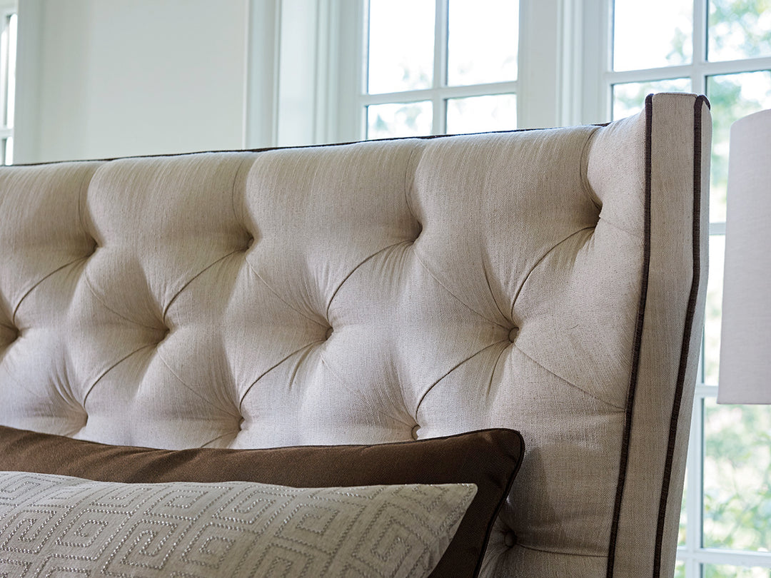 American Home Furniture | Lexington - Macarthur Park Mulholland Upholstered Platform Bed