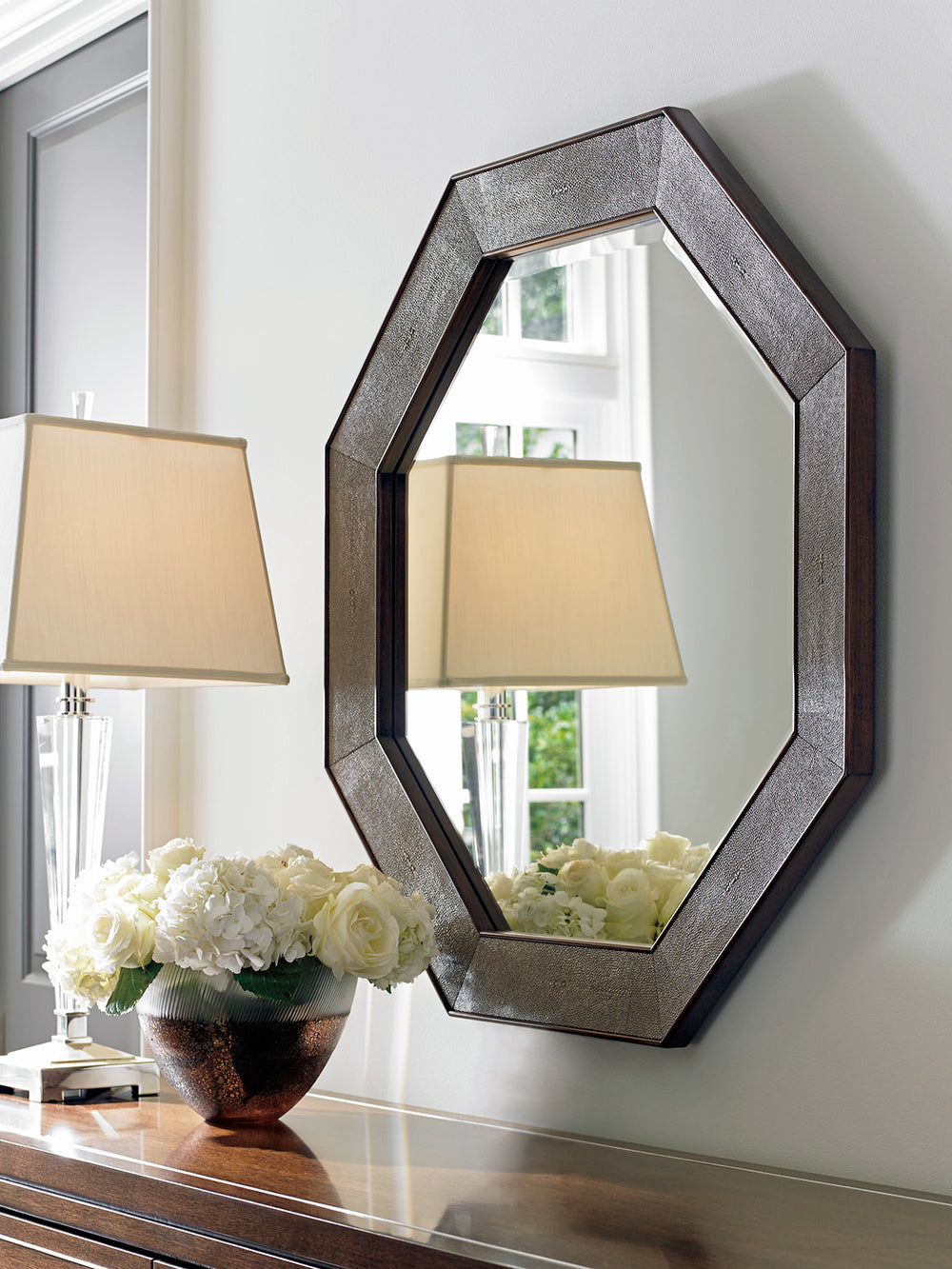 American Home Furniture | Lexington  - Macarthur Park Riva Octagonal Mirror