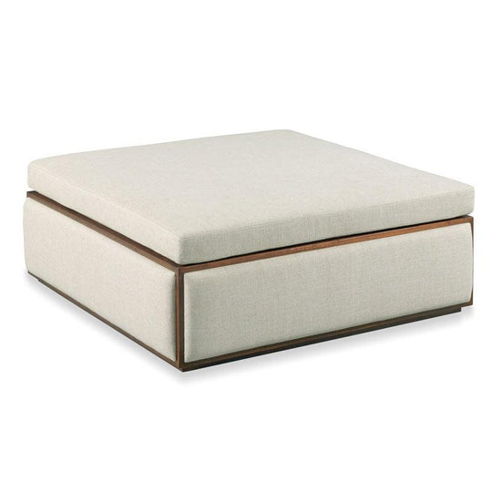 Woodbridge Saybrook Ottoman OTTOMANS, POUFS, + STOOLS