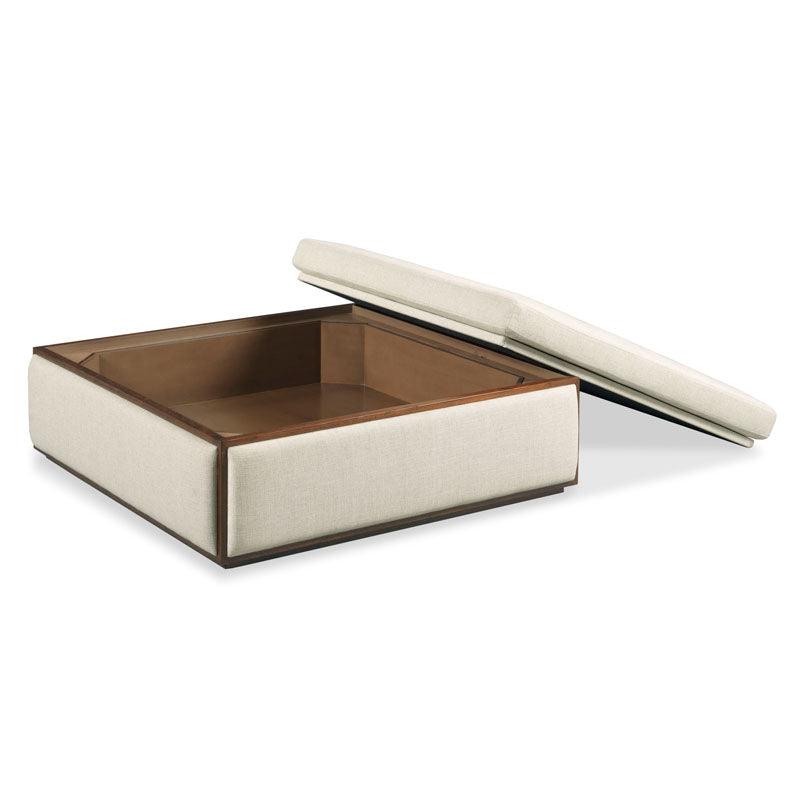 Woodbridge Saybrook Ottoman OTTOMANS, POUFS, + STOOLS