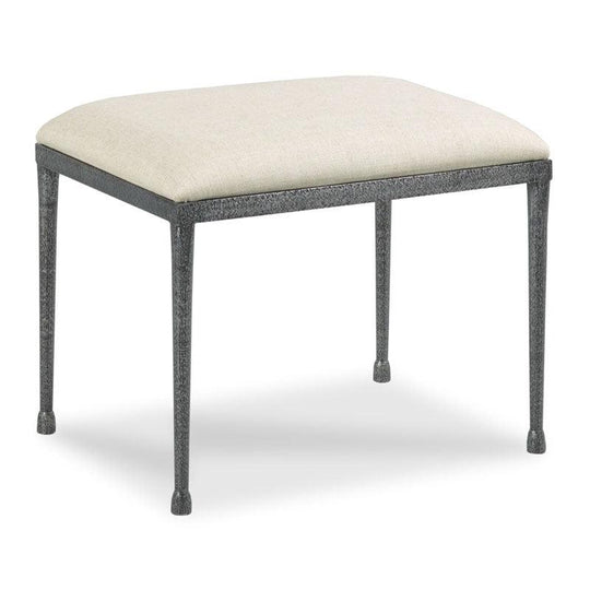 Woodbridge Helena Footstool OTTOMANS, POUFS, + STOOLS
