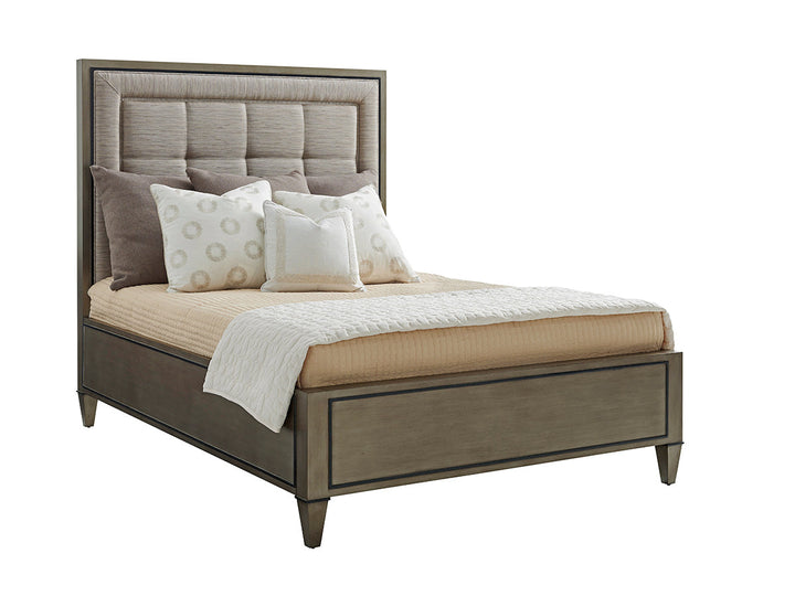 American Home Furniture | Lexington - Ariana St. Tropez Upholstered Panel Bed