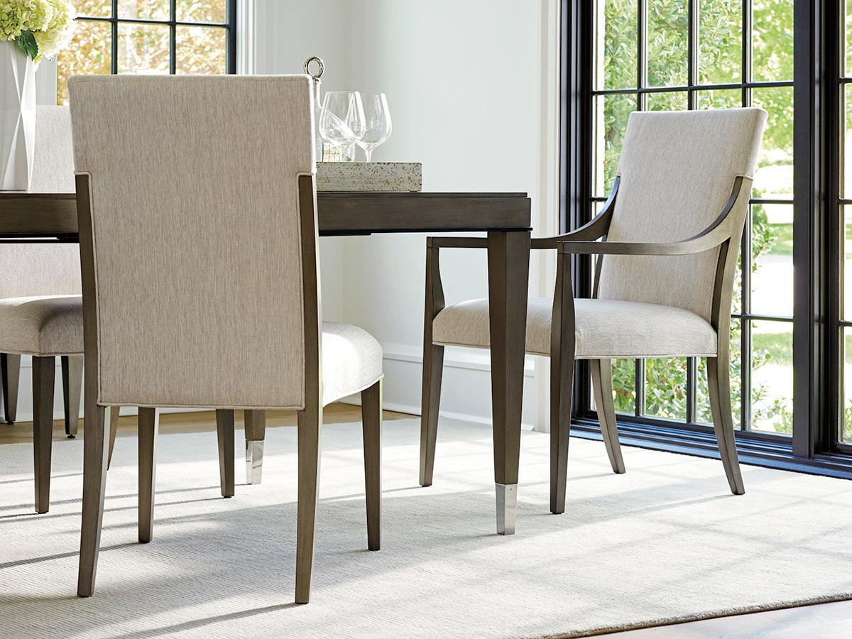 Lexington Ariana Saverne Upholstered Arm Chair - Set of 2 DINING CHAIRS