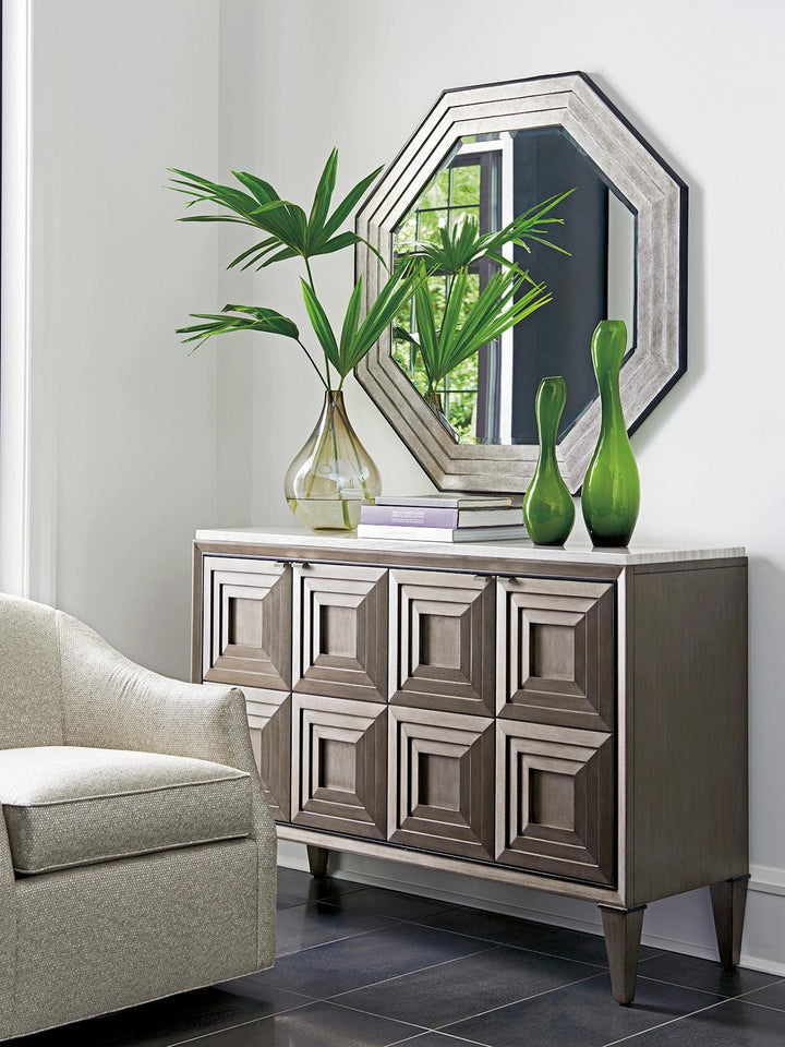 Lexington Ariana Latour Octagonal Mirror WALL MIRRORS
