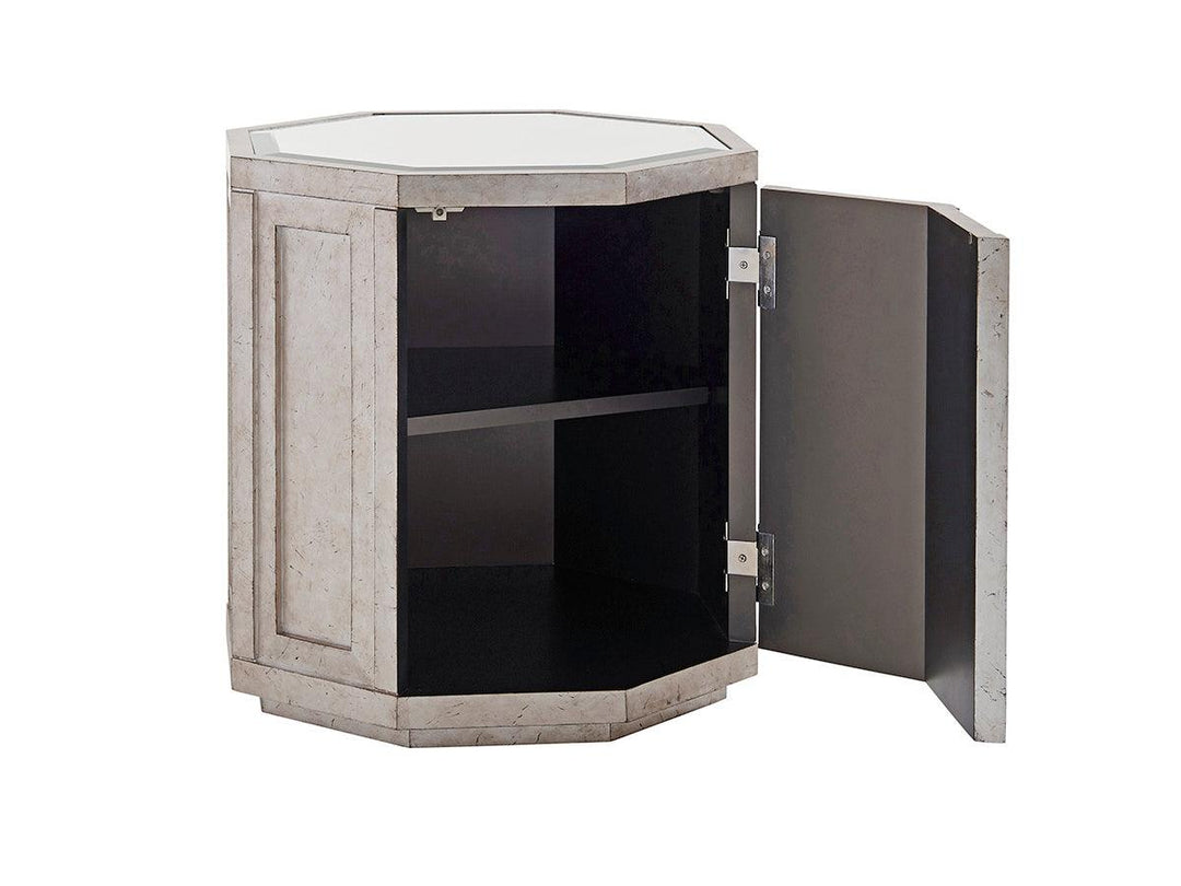 Lexington Ariana Rochelle Octagonal Storage Table ACCENT TABLES