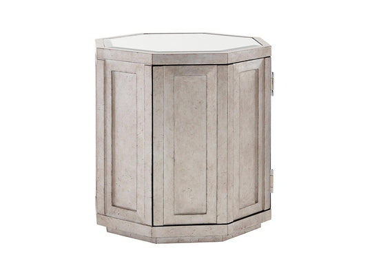 Lexington Ariana Rochelle Octagonal Storage Table ACCENT TABLES