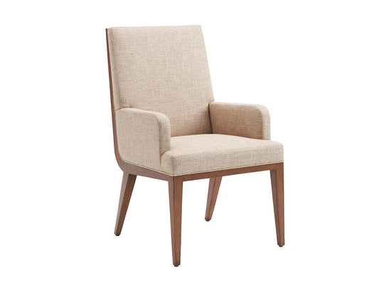 Lexington Kitano Marino Upholstered Arm Chair - Set of 2 DINING CHAIRS