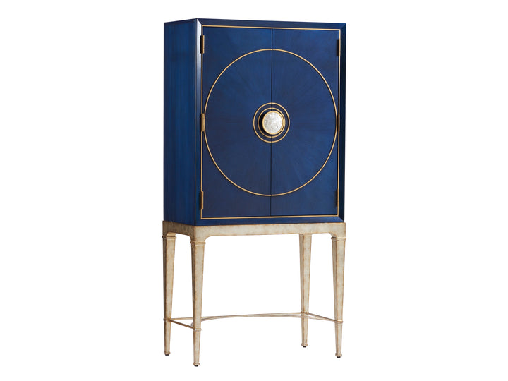 American Home Furniture | Lexington  - Carlyle Cobalt Meridian Bar