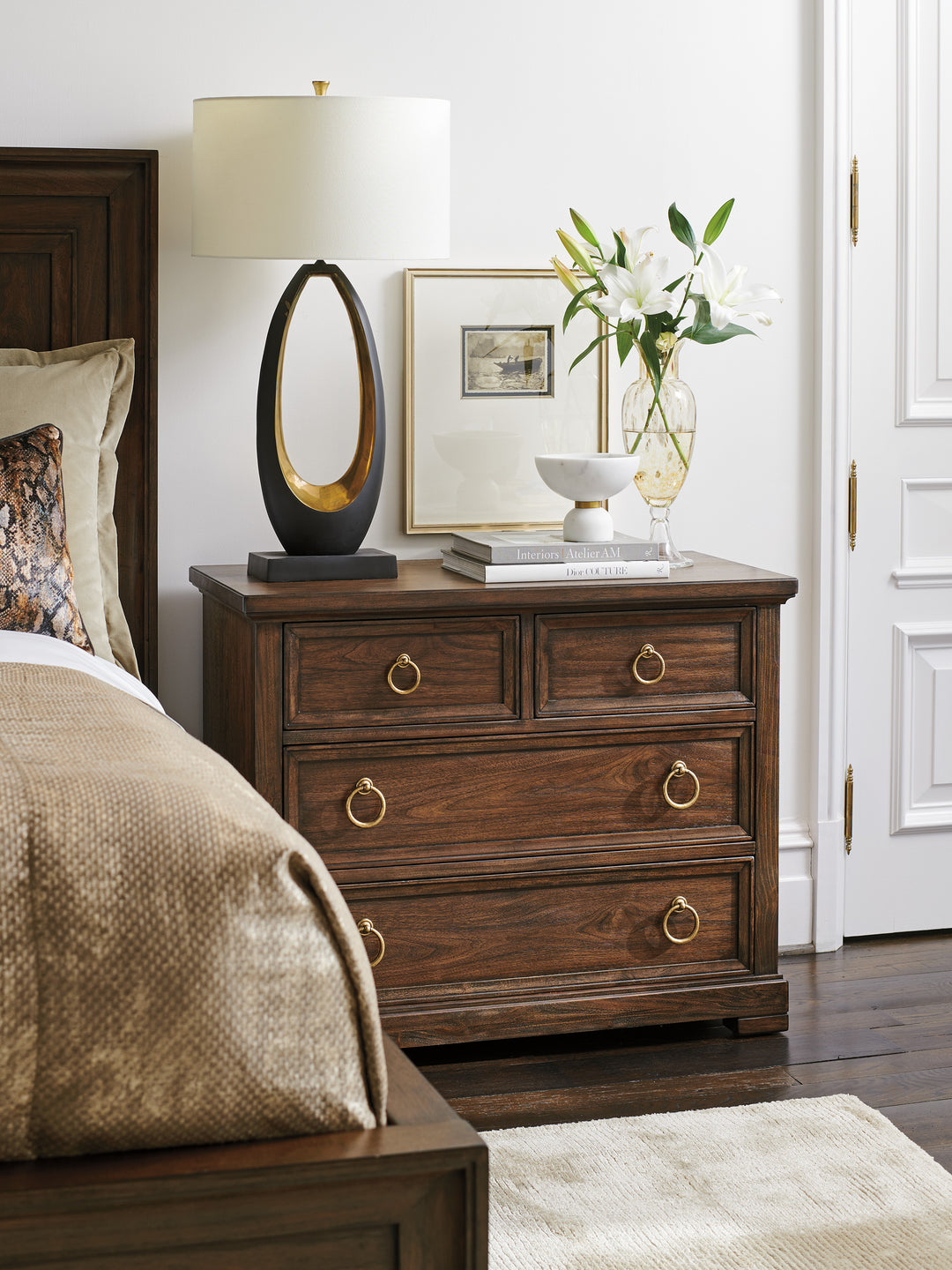 American Home Furniture | Lexington  - Silverado Cupertino Bachelors Chest