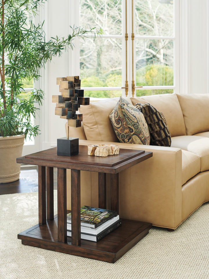 American Home Furniture | Lexington  - Silverado Alvarado Rectangular End Table