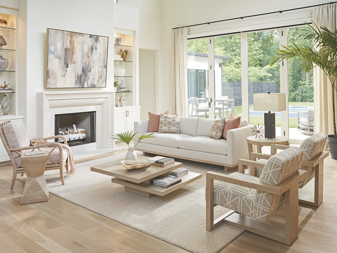 Sunset Key Shea Faceted Accent Table - AmericanHomeFurniture