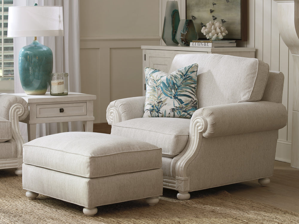 American Home Furniture | Tommy Bahama Home  - Ocean Breeze Coral Gables Ottoman