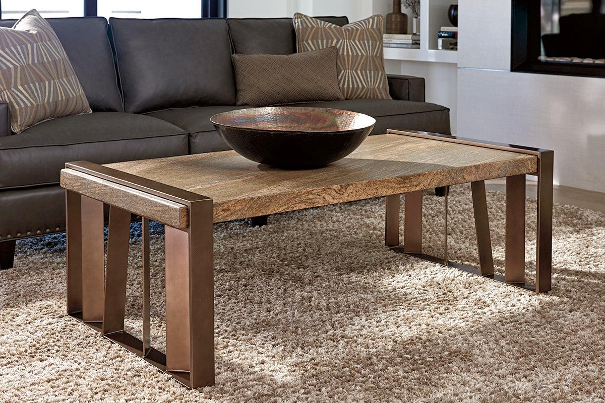 Lexington Zavala Intersect Cocktail Table COFFEE TABLES