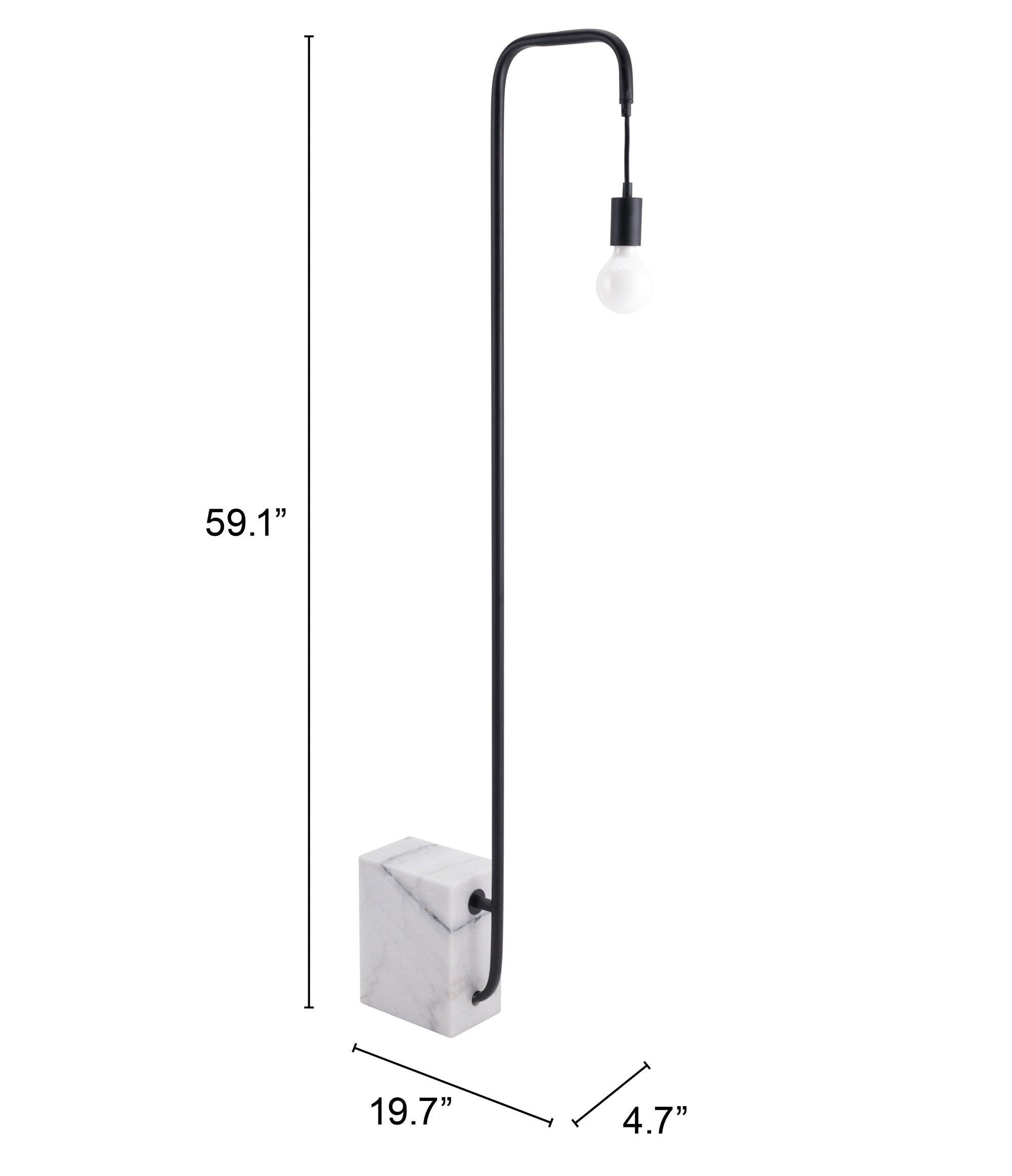 Zuo Lancia 56103 Floor Lamp - Thumbnail 2
