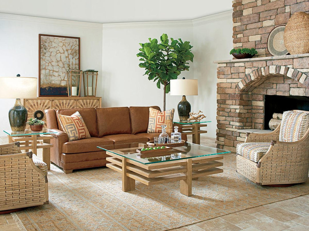 Los Altos Calcutta Square Cocktail Table - AmericanHomeFurniture