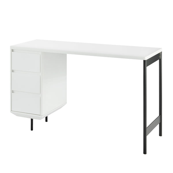 Buy Euro Style Edvin 48 Desk 90698WHT-KIT - American Home Furniture