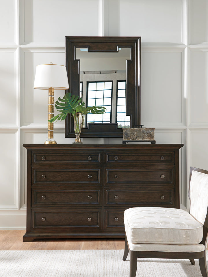 American Home Furniture | Barclay Butera  - Brentwood Highwood Rectangular Mirror