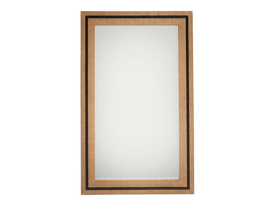 Barclay Butera Newport La Costa Rectangular Raffia Mirror WALL MIRRORS